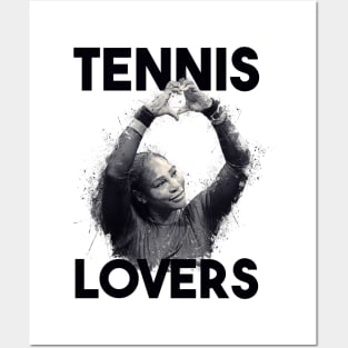 Tennis Lovers Posters and Art